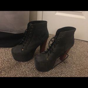 Jefferey Campbell Litas ! WORN ONCE!